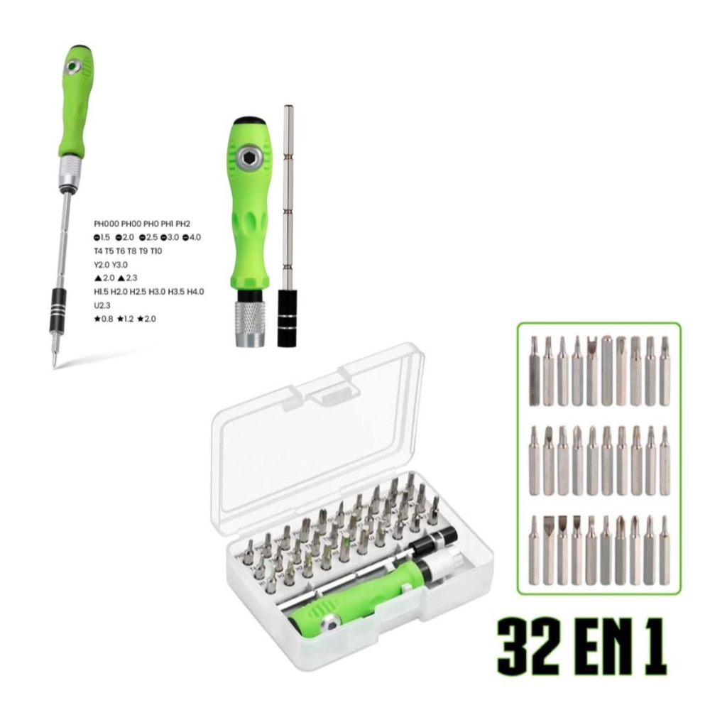 Miniatura 2 de Destornillador de precisión multiusos 32